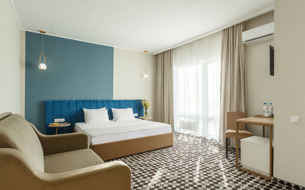 Standard SV (2-х местный, в коттедже, с видом на море)